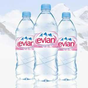 Jedinstvena voda Evian. Nevjerojatna svojstva proizvoda