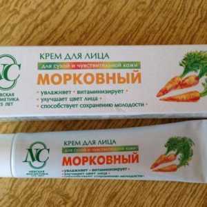 Nevskaya kozmetika, vrhnje `Carrot`: recenzije, kompozicija, upute