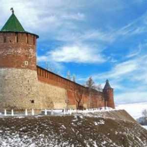 Kremlj Nizhny Novgorod: katedrale, kule, povijest