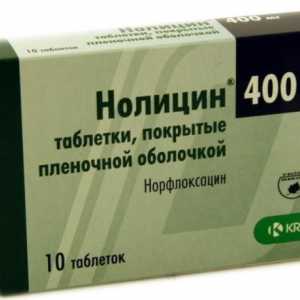 Je li Nolitsin antibiotik ili nije? Tablete `Nolitsin` od čega?