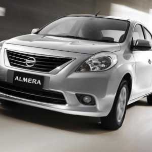 Novo `Nissan Almera`: povrat vlasnika, snop, fotografija