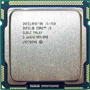 Pregled procesora Intel Core i5-750: specifikacije, opis i recenzije