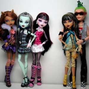 Odjeća za lutke Monster High sa svojim rukama (uzorci)