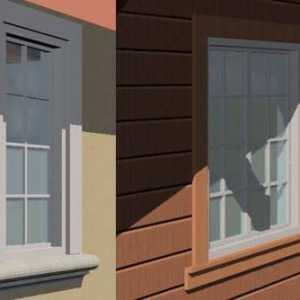 Vanjska rampa prozora: odabir i instalacija materijala
