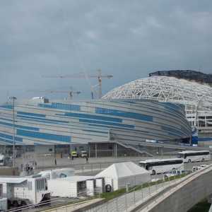 Olimpijski stadion `Fisht` izgleda sjajno u pozadini istoimene planine