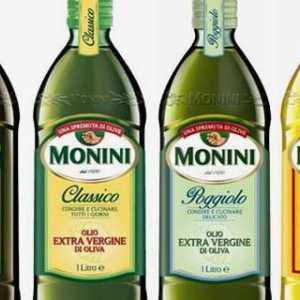 Maslinovo ulje `Monini`: opis, sastav, značajke i recenzije