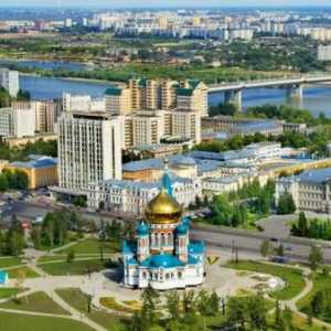 Omsk, Park pobjede: znamenitosti i spomenici