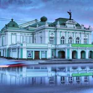 Omsk akademsko dramsko kazalište: povijest, repertoar, trupa