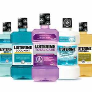 `Listerine` za usitnjavanje: recenzije, upute za uporabu