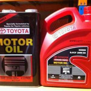 Izvorni `Toyota` ulje: pregled, vrste, karakteristike i recenzije