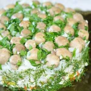 Izvorna jela domaće kuhinje: "Gljiva Glade", recept za salatu