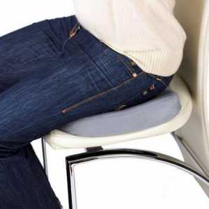 Ortopedski jastučić za sjedenje na stolici: savjeti o izboru i povratne informacije proizvođača