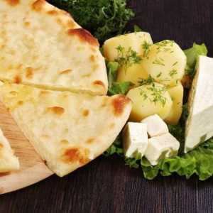 Osetski pita s krumpirom i sirom: recept za kuhanje. Osetska pita s zelenilom. Punjenje za osetske…