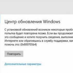 Pogreška prilikom ažuriranja sustava Windows 10 0x800705b4. Kako mogu popraviti pad? Nekoliko…