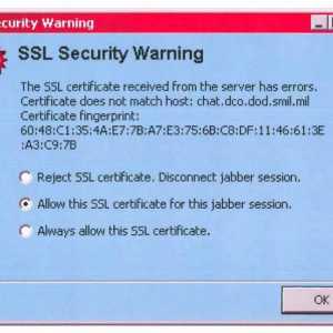 Pogreška SSL veze, što da radim?