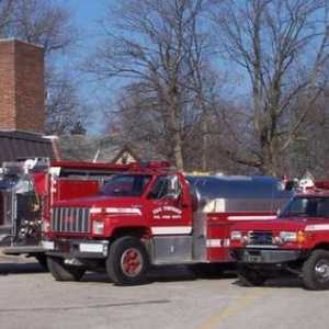 Glavni vatrogasni kamioni: vrste, karakteristike