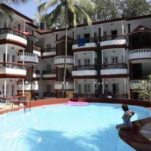 Hotel 3 * Santiago Resort, Indija, Goa: opis, recenzije