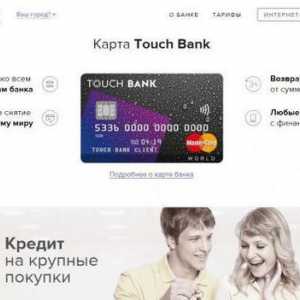 Recenzije: Touch Bank. Bankovne usluge