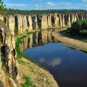 Pad rijeke. Lena je najveća rijeka u istočnom Sibiru. Nagib, opis, opis