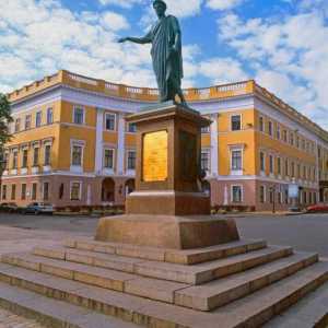 Spomenik Dukeu u Odesi - posjetnica grada