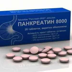 `Pancreatin 8000`: upute za uporabu. Što je tableta `pankreatin`?