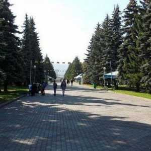 Gorky Park (Krasnoyarsk). Povijest, opis, atrakcije