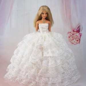 Haljina za Barbie: uzorke i majstorsku klasu
