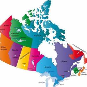 Područje Kanade. Teritorij Kanade. Granice Kanade