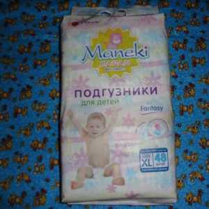 Diapers `Maneka`: proučavamo prednosti proizvodnje