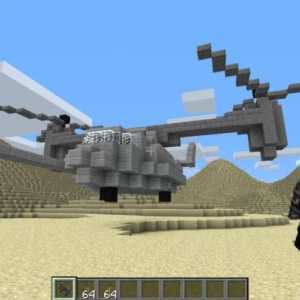 Pojedinosti o tome kako izgraditi helikopter u "Minecraft"