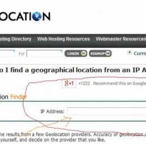 Pojedinosti o tome kako znati lokaciju putem IP adrese
