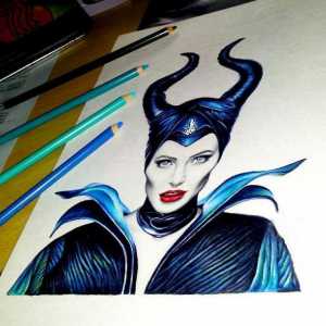 Detaljan vodič o tome kako nacrtati: Maleficent i njegove značajke