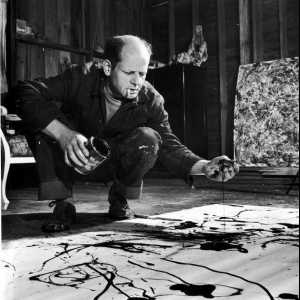 Pollock Jackson: slike u stilu `plutajuće opreme`