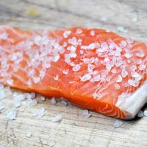 Salmon kod kuće: recept