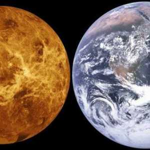 Površina Venere: područje, temperatura, opis planeta