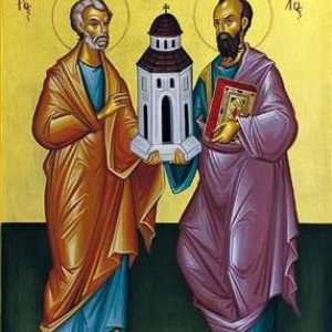 Blagdan Petra i Pavla. Ikona Prvih apostola