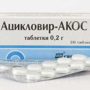 Lijek "Acyclovir-AKOS" (tablete). Upute za uporabu za djecu i odrasle, recenzije