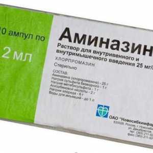 Lijek "Aminazin": pregled liječnika, uputa o uporabi, sastav i opis