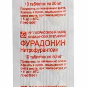 Lijek "Furadonin": indikacije za uporabu, nuspojave i doziranje