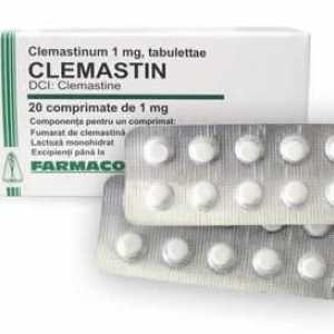 Priprema "Clemastin": upute o primjeni i doza, analozi i odgovori