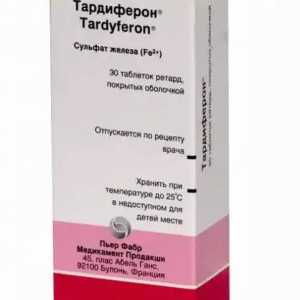 Lijek `Tardiferon`: upute za uporabu, opis, sastav, analoge i recenzije