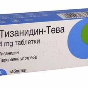 Lijek `Tizanidine`: upute za uporabu, sinonimi. "Tizanidin-Teva",…