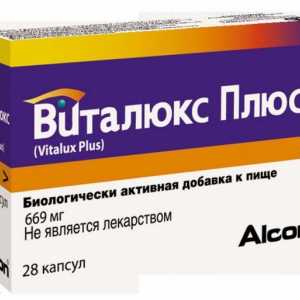 Lijek `Vitalux Plus` djeluje na tijelo