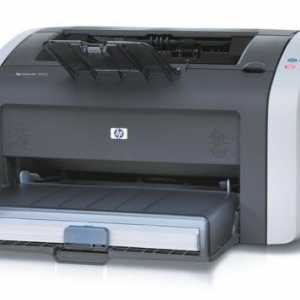 Pisač HP LaserJet 1010: osnovne postavke i redoslijed instalacije