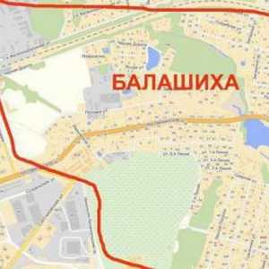 Pristup Balashikhe u Moskvu, nove granice glavnog grada