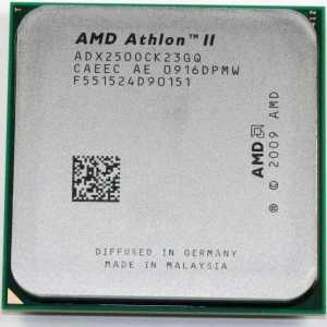 AMD Athlon II X2 250 procesor: značajke i pregled