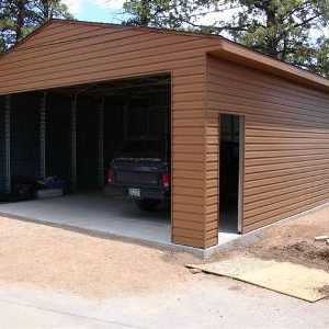 Garage projekt za 2 automobila: optimalne veličine i varijante preklapanja