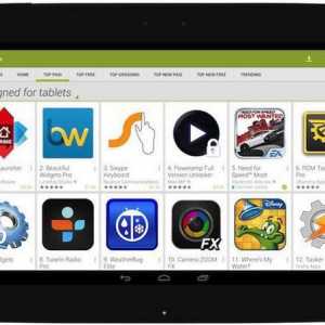 Program za Android tabletu: pregled zanimljivih aplikacija