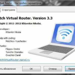 Program Switch Virtual Router: pregled, postavljanje, izjave. Izradite virtualnu Wi-Fi pristupnu…