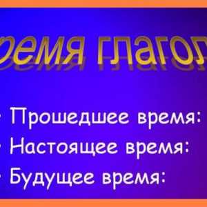 Prošlo vrijeme glagola na ruskom i engleskom jeziku